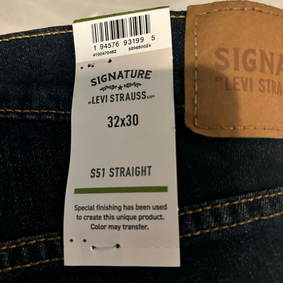 Levi’s Signature Jeans, straight leg size 32x30. NWT - Picture 8 of 9